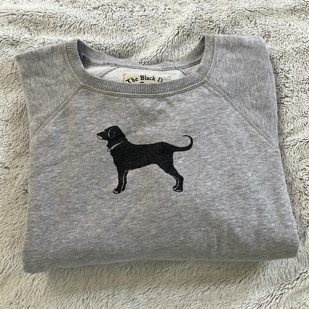 The Black Dog Ladies Classic Crewneck Sweatshirt